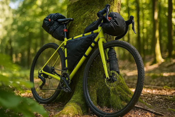 Лісовий кільцевий маршрут біля озера